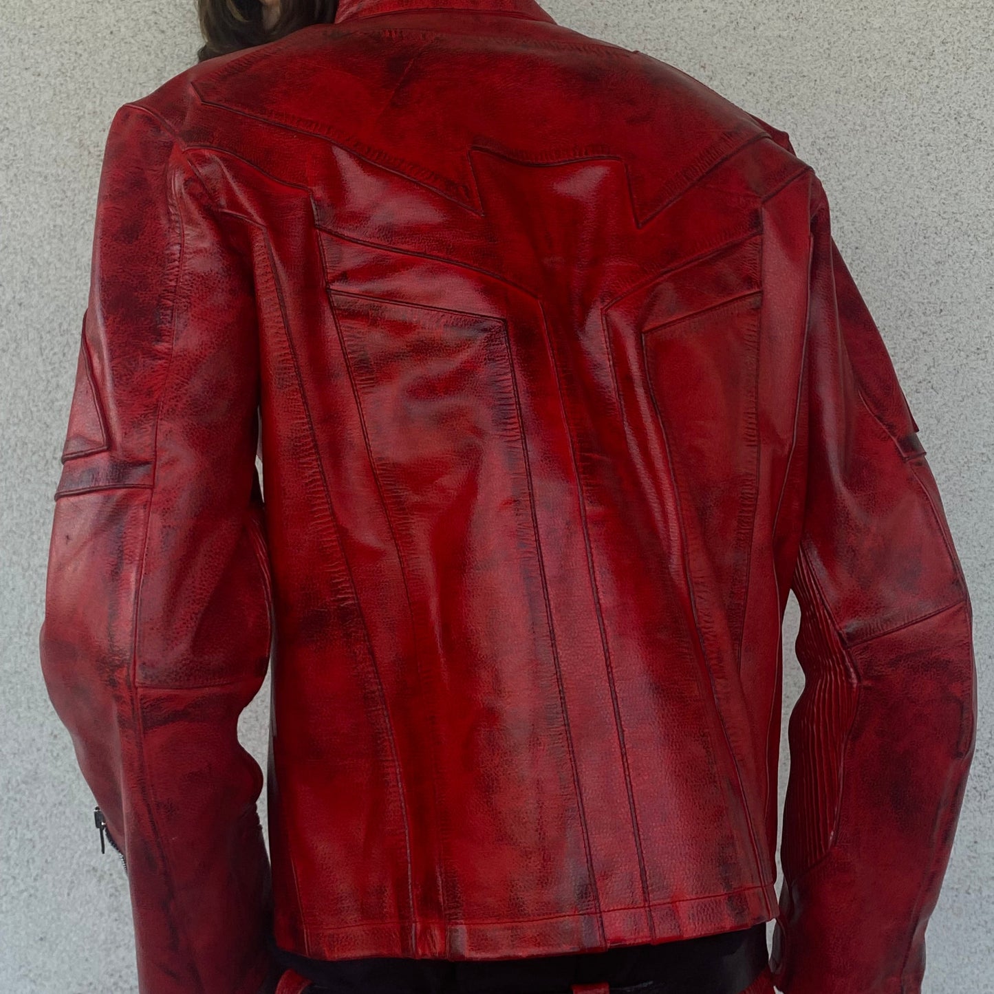 "BLOODSPORT" LEATHER JACKET