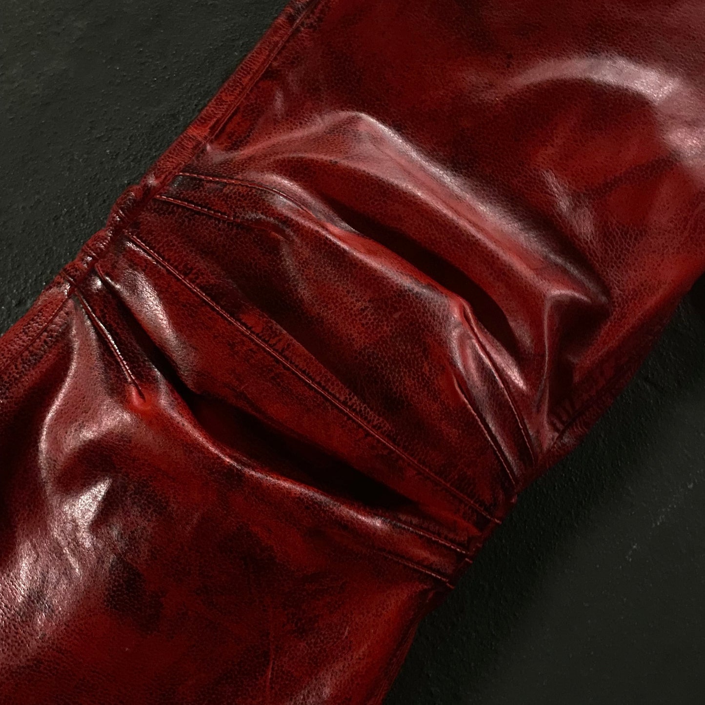 "BLOODSPORT" LEATHER PANTS