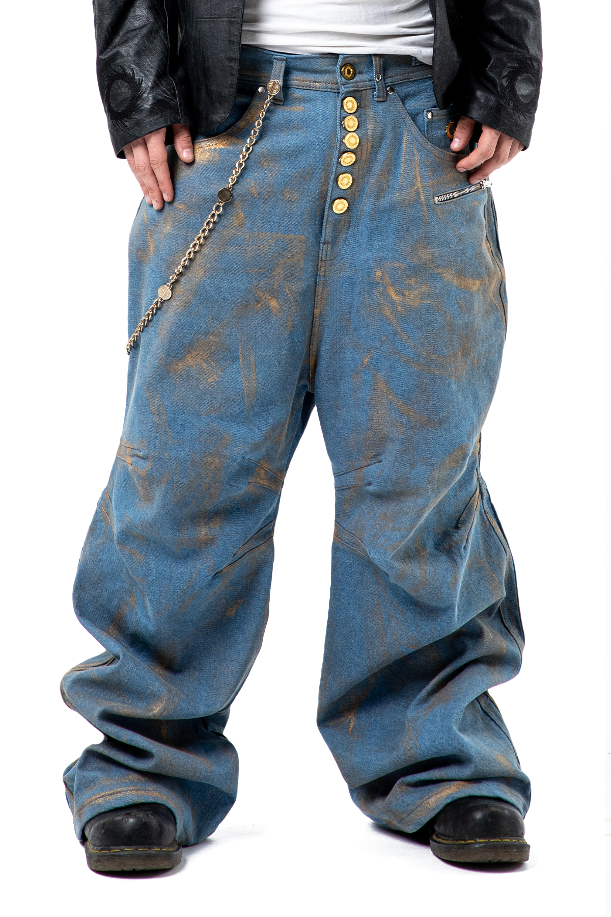 "GOLD" SELVEDGE DENIM JEANS