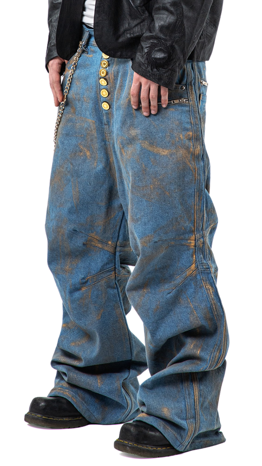 "GOLD" SELVEDGE DENIM JEANS