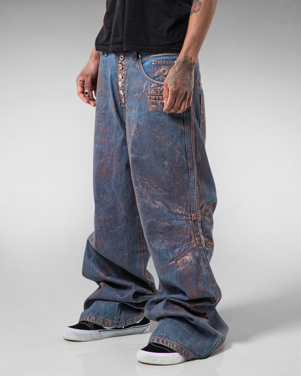 "BRONZE" SELVEDGE DENIM JEANS