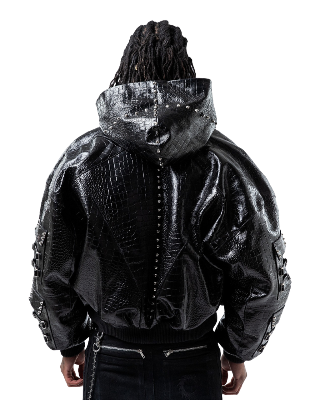 "OBSIDIA" LEATHER JACKET