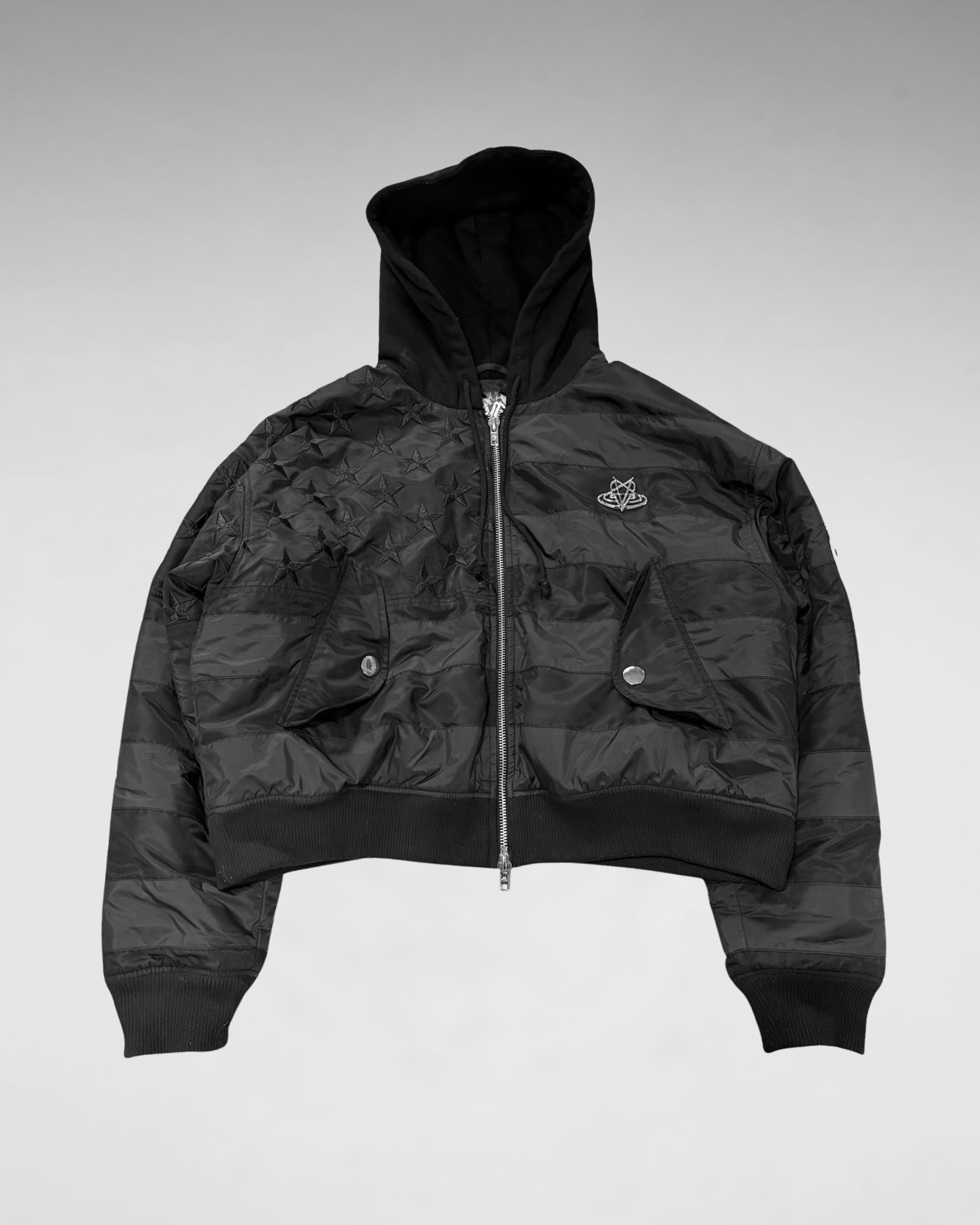 "BLKAMERIKA" NYLON BOMBER