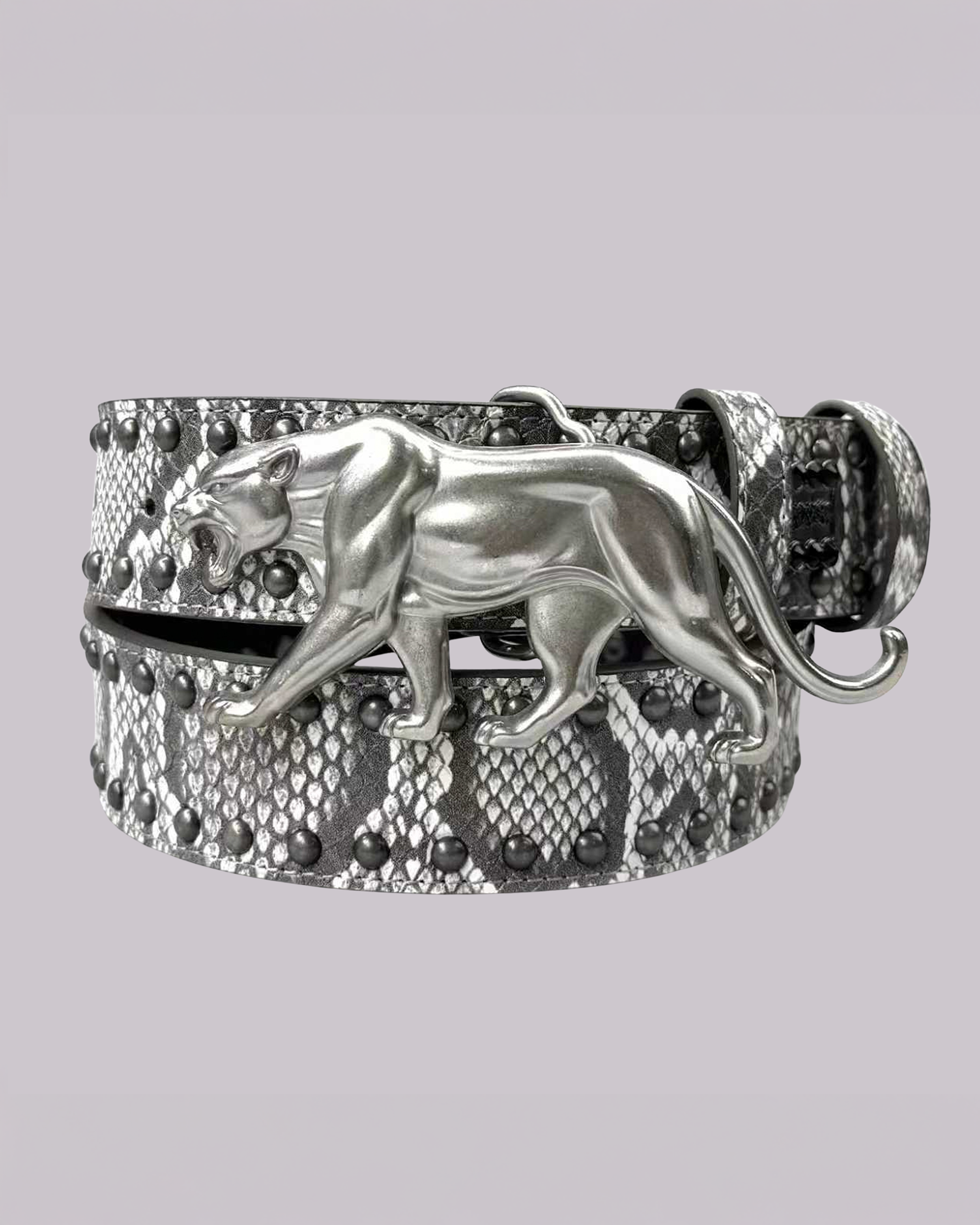 PANTHER BELT ARTIC SNAKE