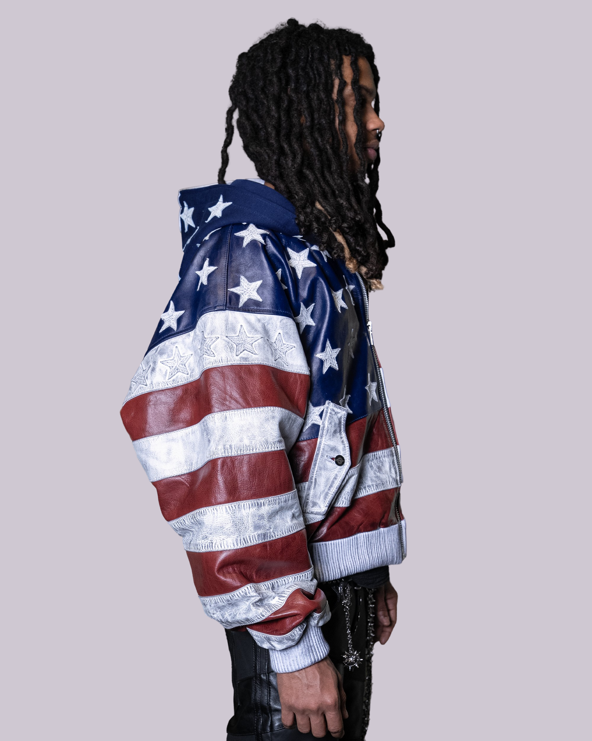 AMERIKA LEATHER BOMBER