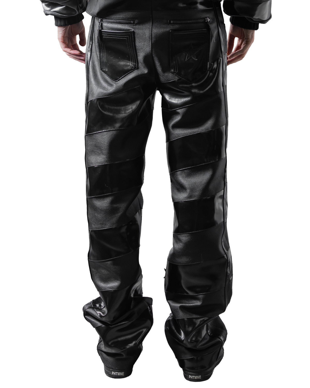 V2 BLKAMERIKA LEATHER MOTO PANTS