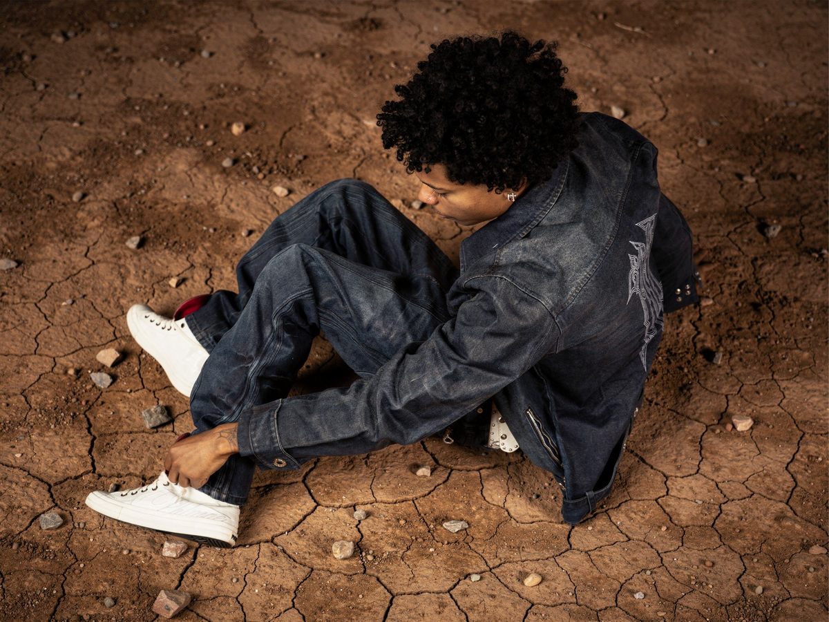 OCEA WAX DENIM JEANS