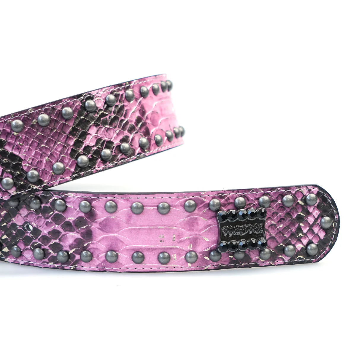 PANTHER BELT PINK SNAKE