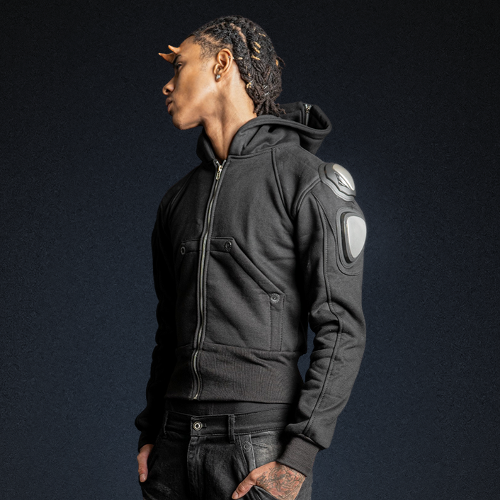 BIKER HOODIE