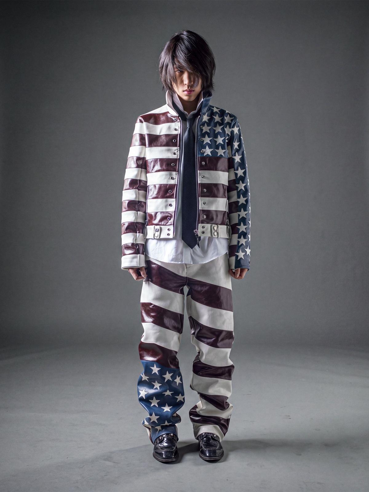 AMERIKA LEATHER MOTO SET V2