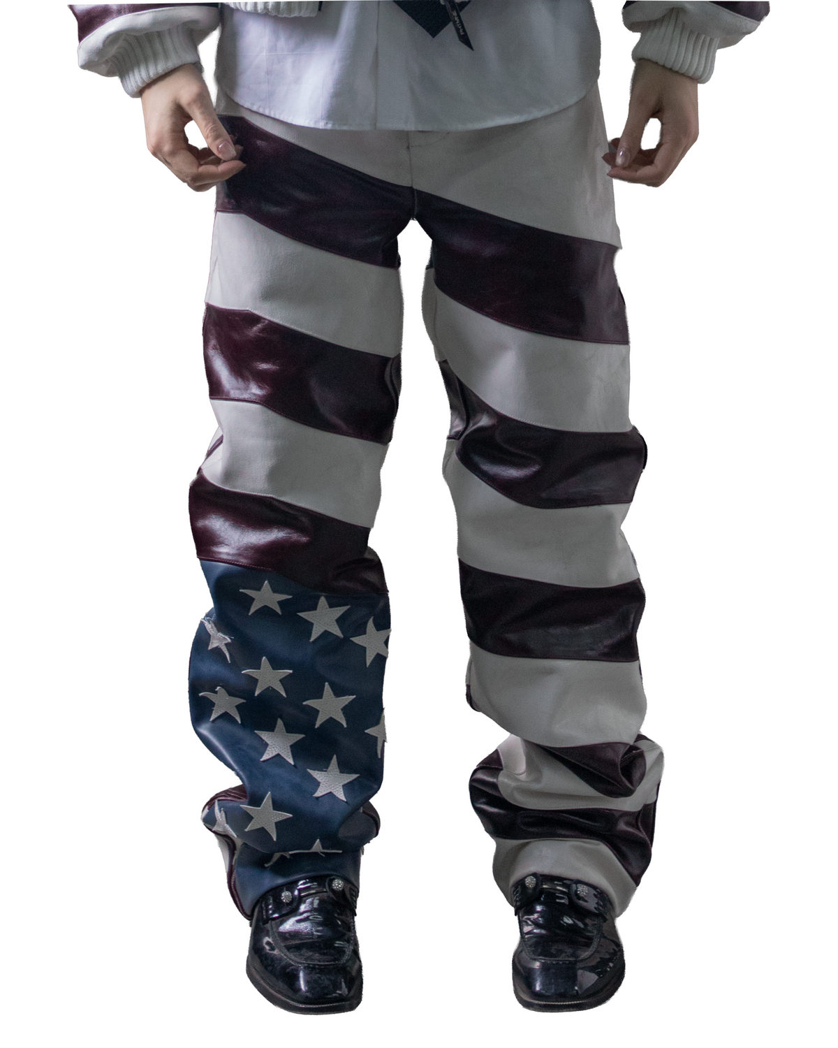 V2 AMERIKA LEATHER MOTO PANTS