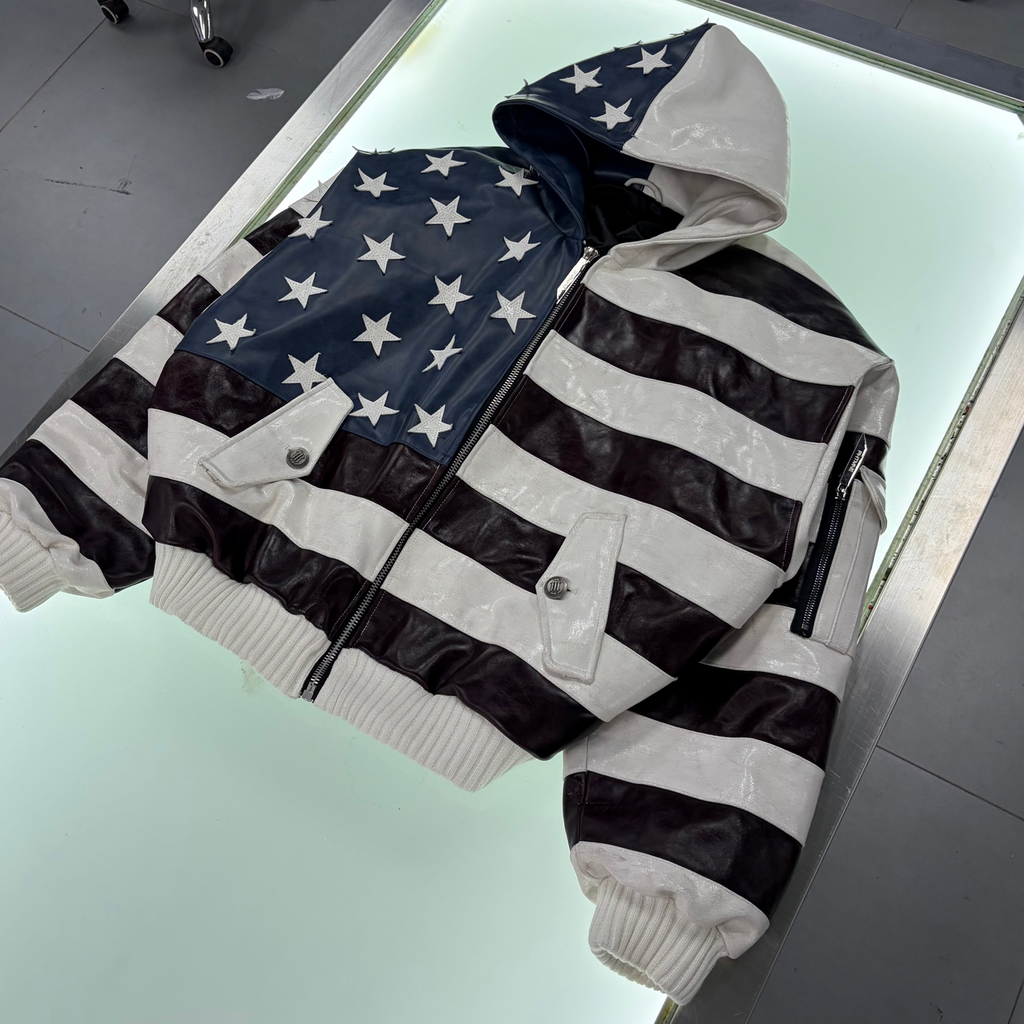 V2 AMERIKA LEATHER BOMBER