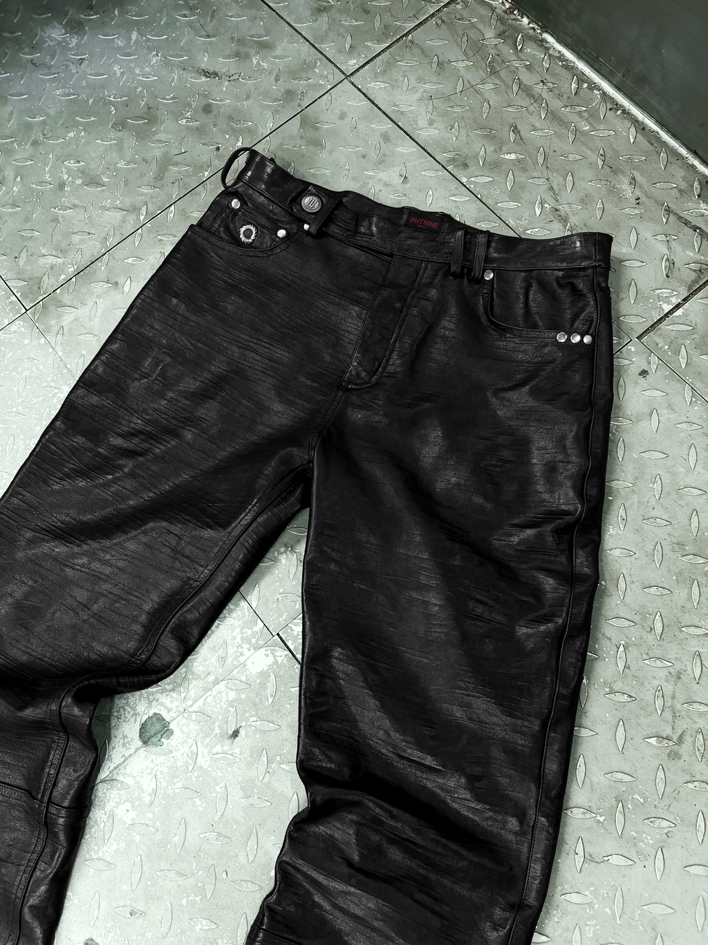 "VYPR" GOAT LEATHER PANTS