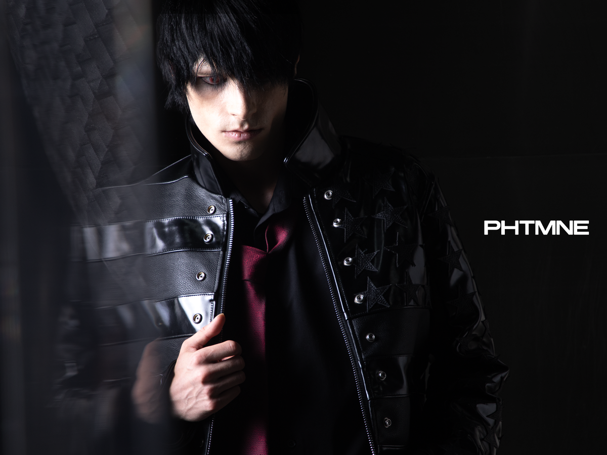 V2 BLKAMERIKA LEATHER MOTO JACKET