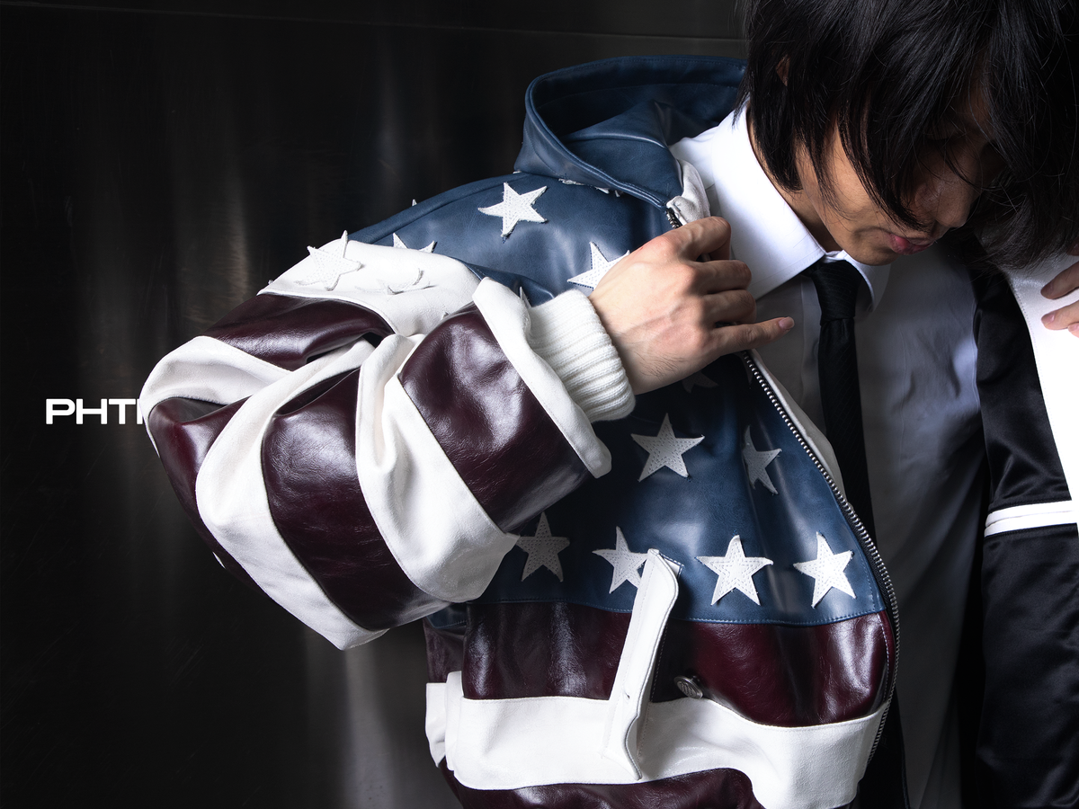 V2 AMERIKA LEATHER BOMBER