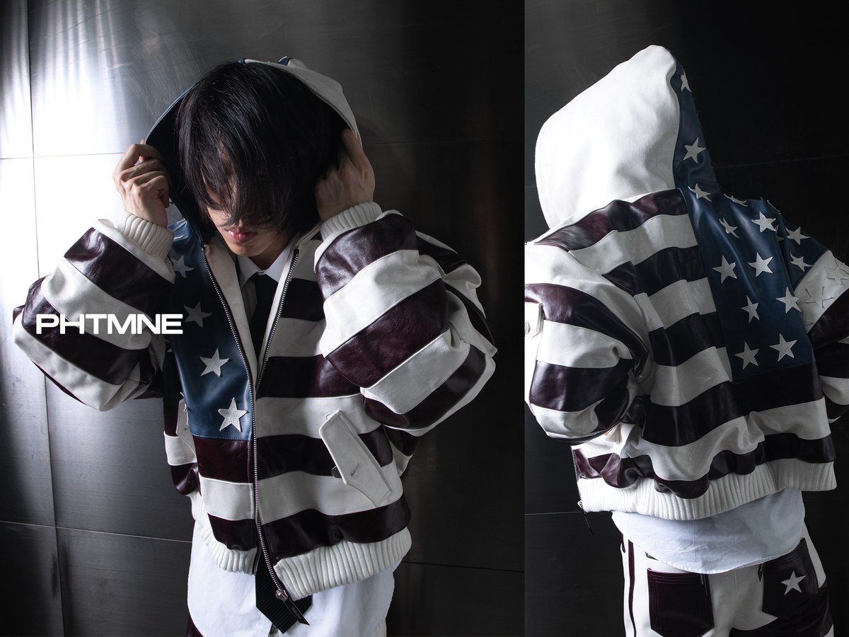 V2 AMERIKA LEATHER BOMBER