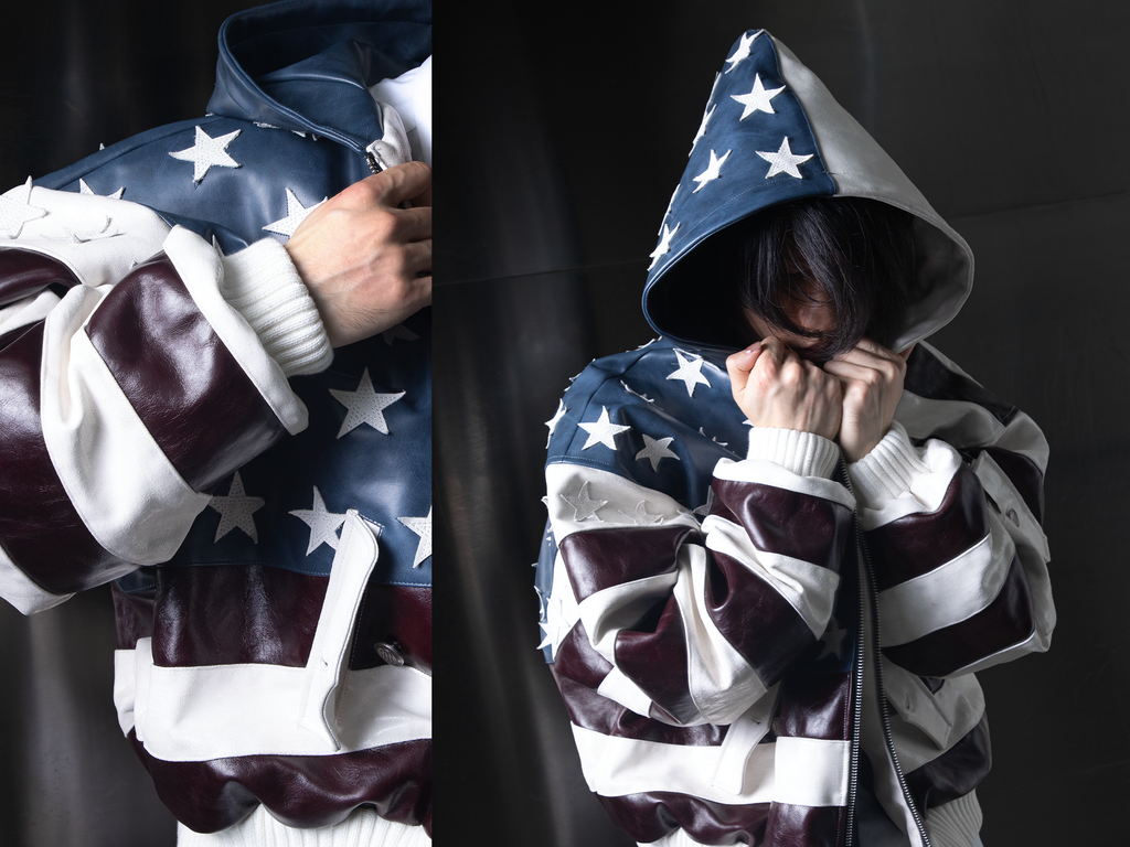 V2 AMERIKA LEATHER BOMBER