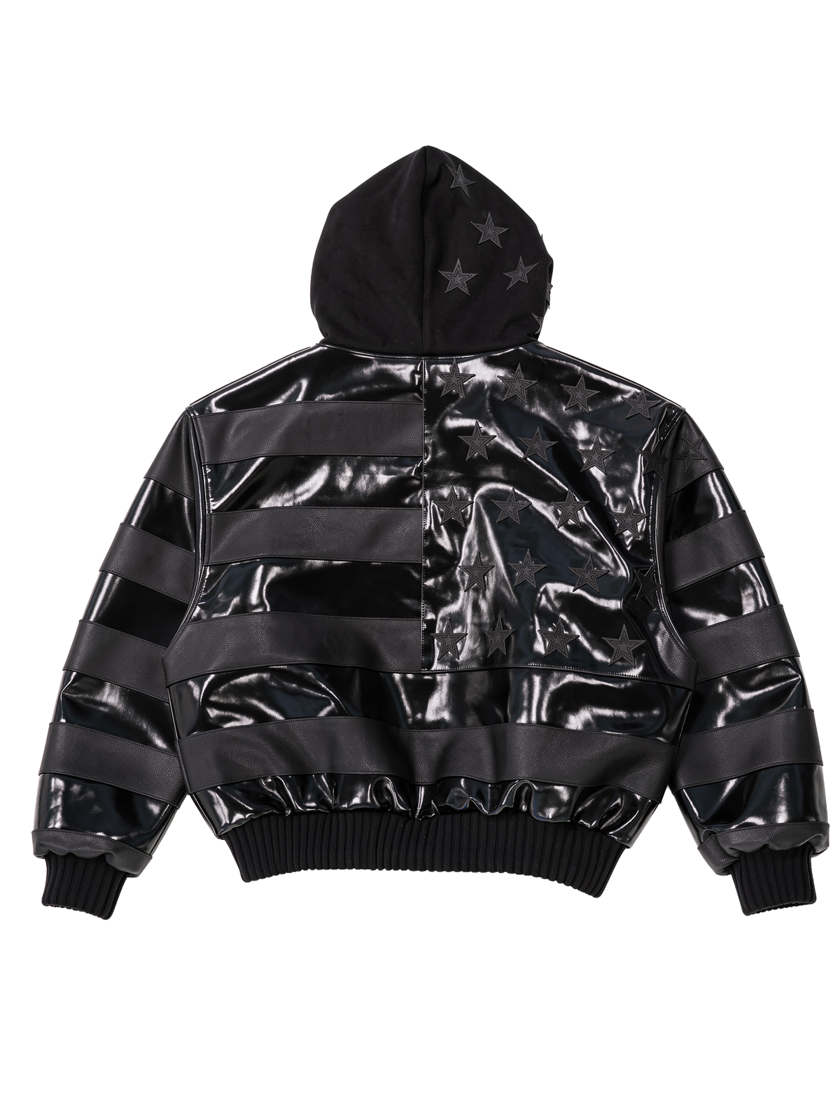 V2 "BLKAMERIKA" LEATHER BOMBER