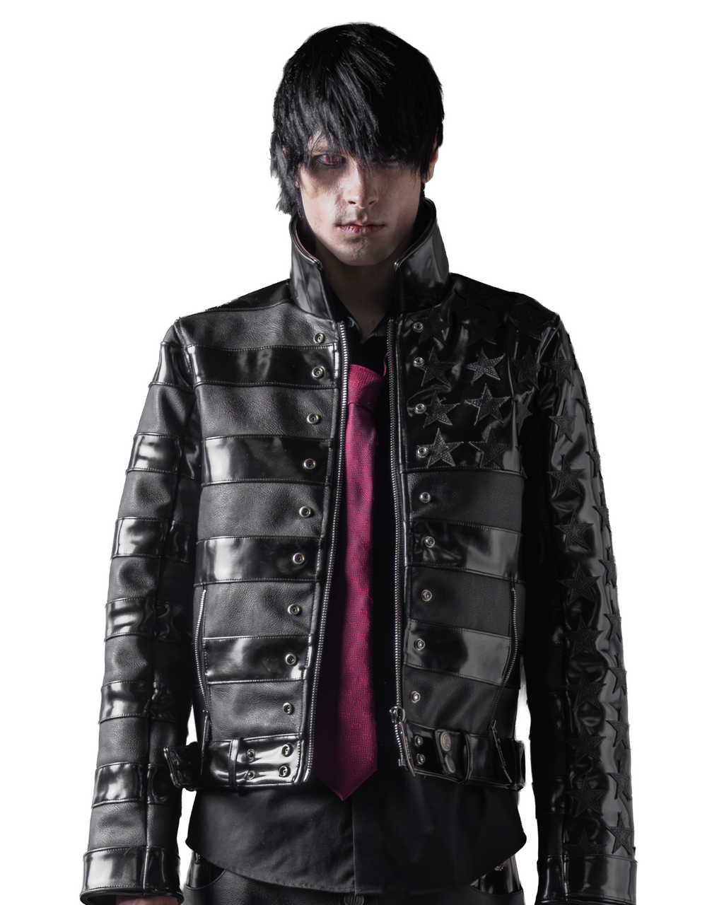 V2 BLKAMERIKA LEATHER MOTO JACKET
