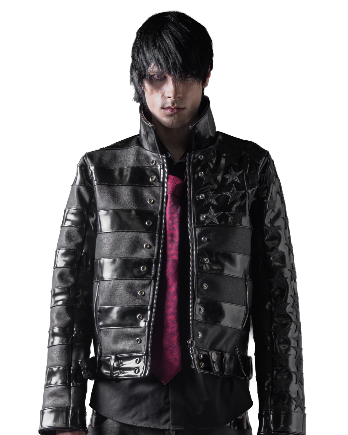 V2 BLKAMERIKA LEATHER MOTO JACKET