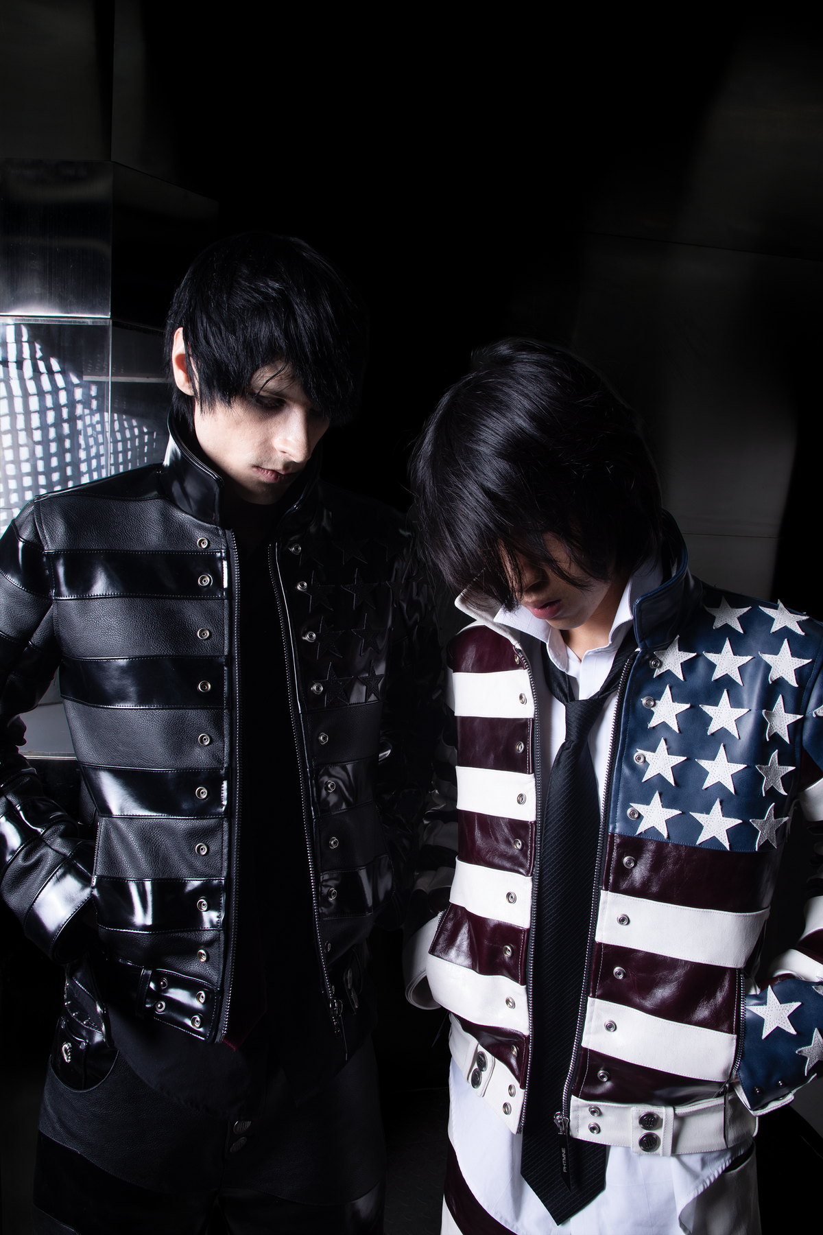 V2 BLKAMERIKA LEATHER MOTO JACKET