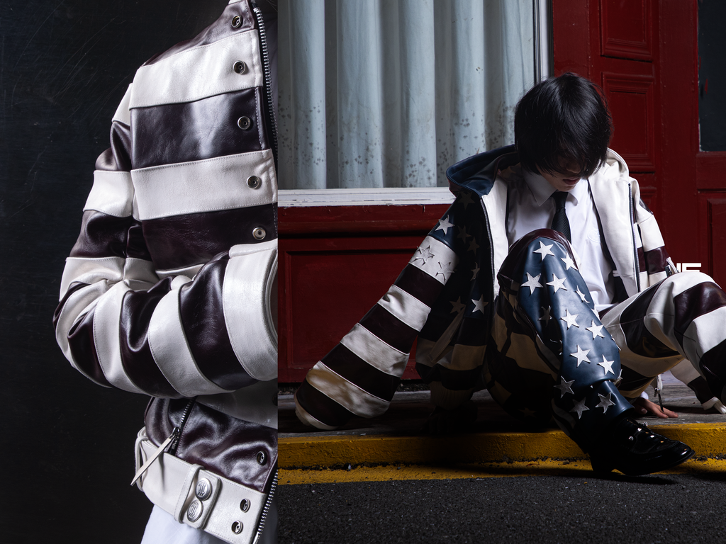 V2 AMERIKA LEATHER BOMBER