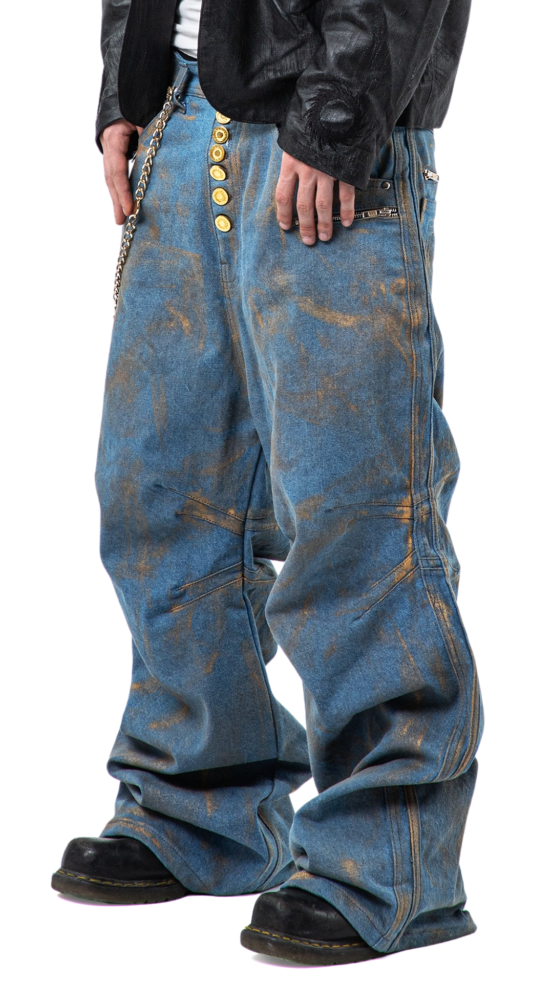 "GOLD" SELVEDGE DENIM JEANS