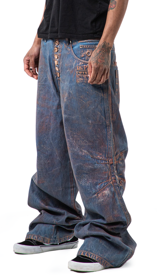 "BRONZE" SELVEDGE DENIM JEANS