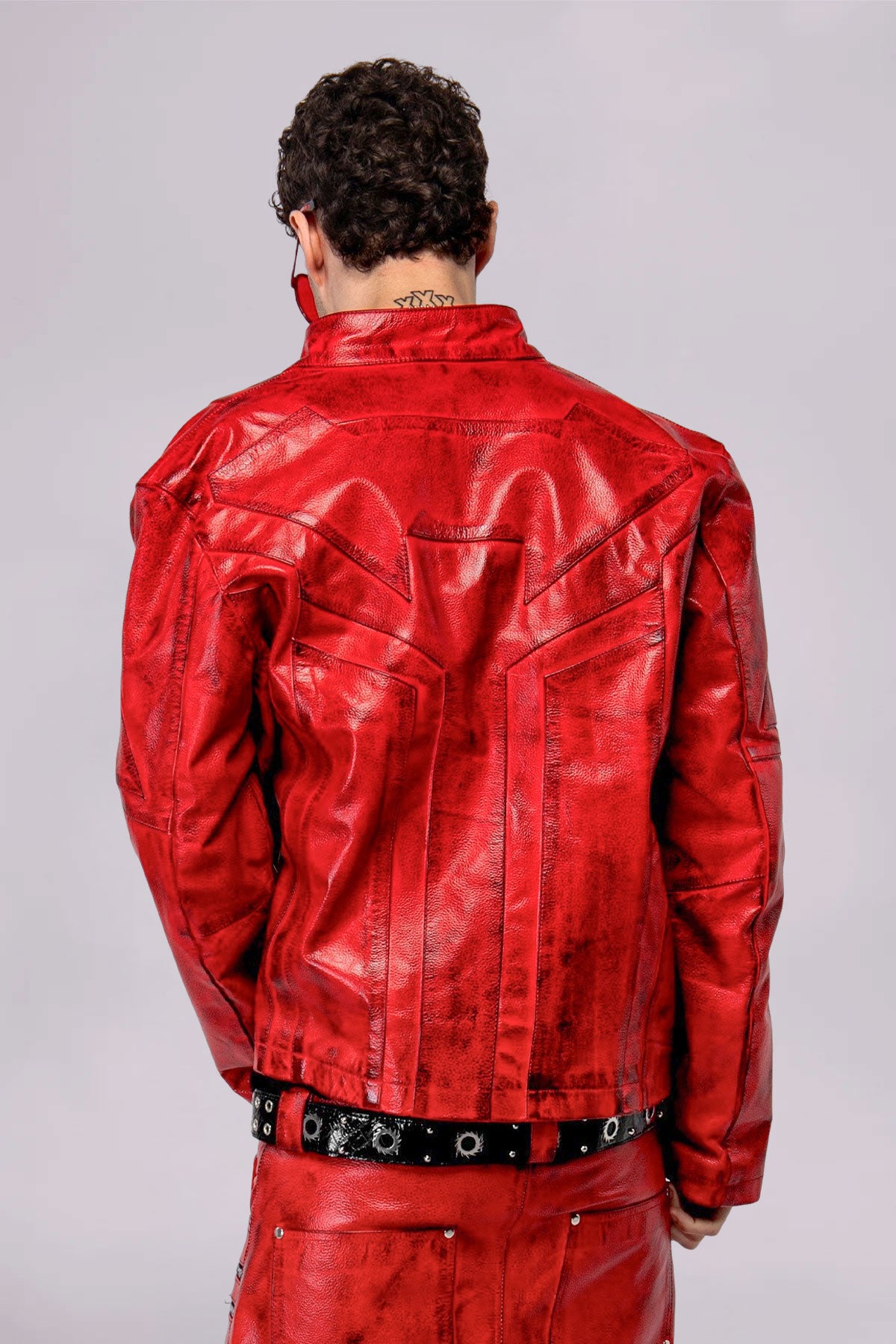 "BLOODSPORT" LEATHER JACKET