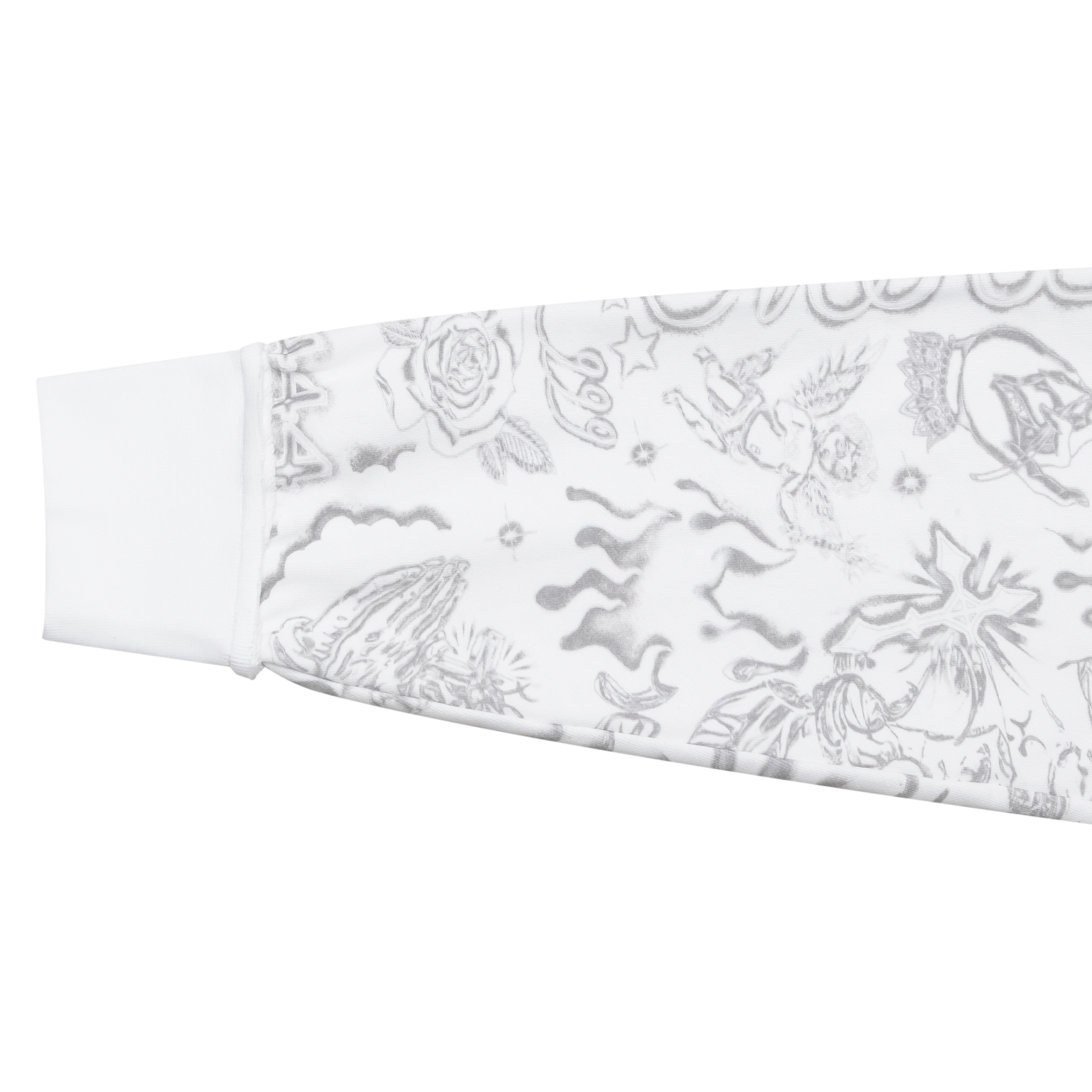 TATTOO ANGEL ZIP UP HOODIE