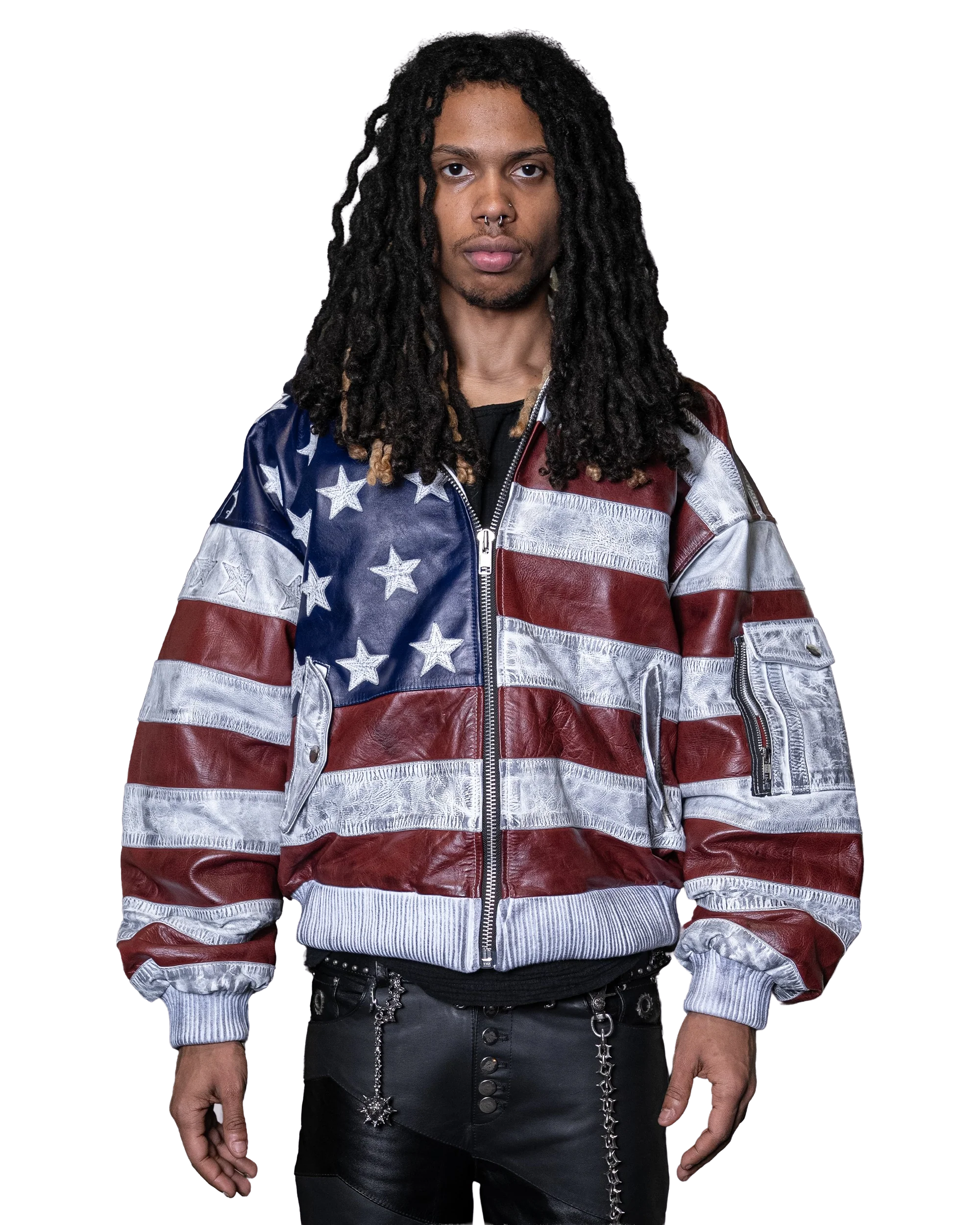 AMERIKA LEATHER BOMBER