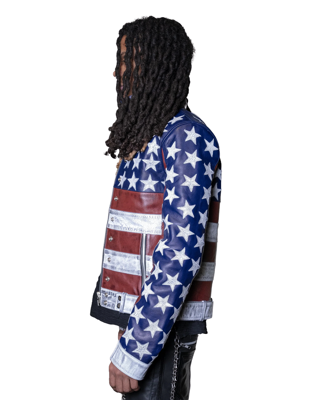 AMERIKA LEATHER MOTO JACKET