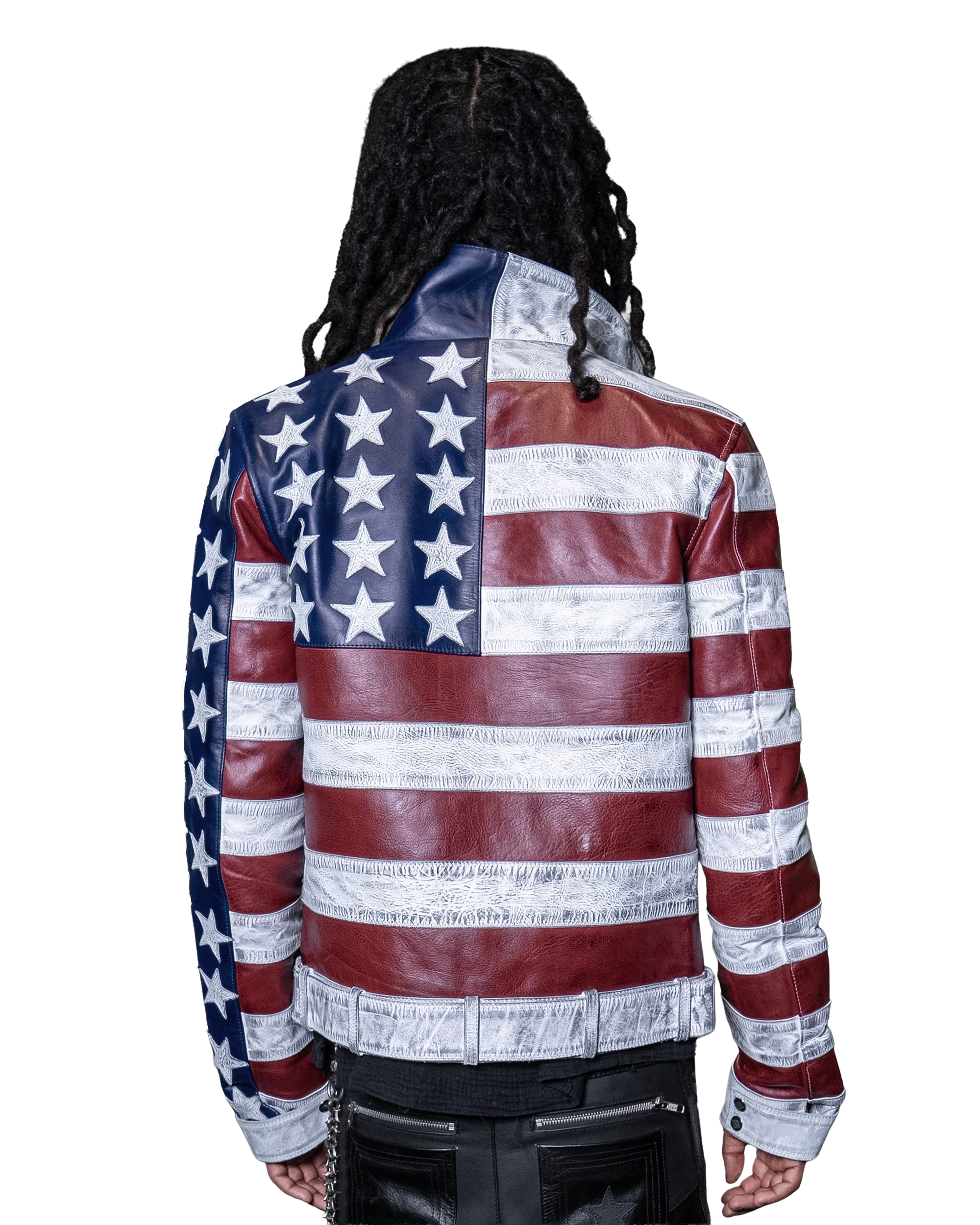 AMERIKA LEATHER MOTO JACKET