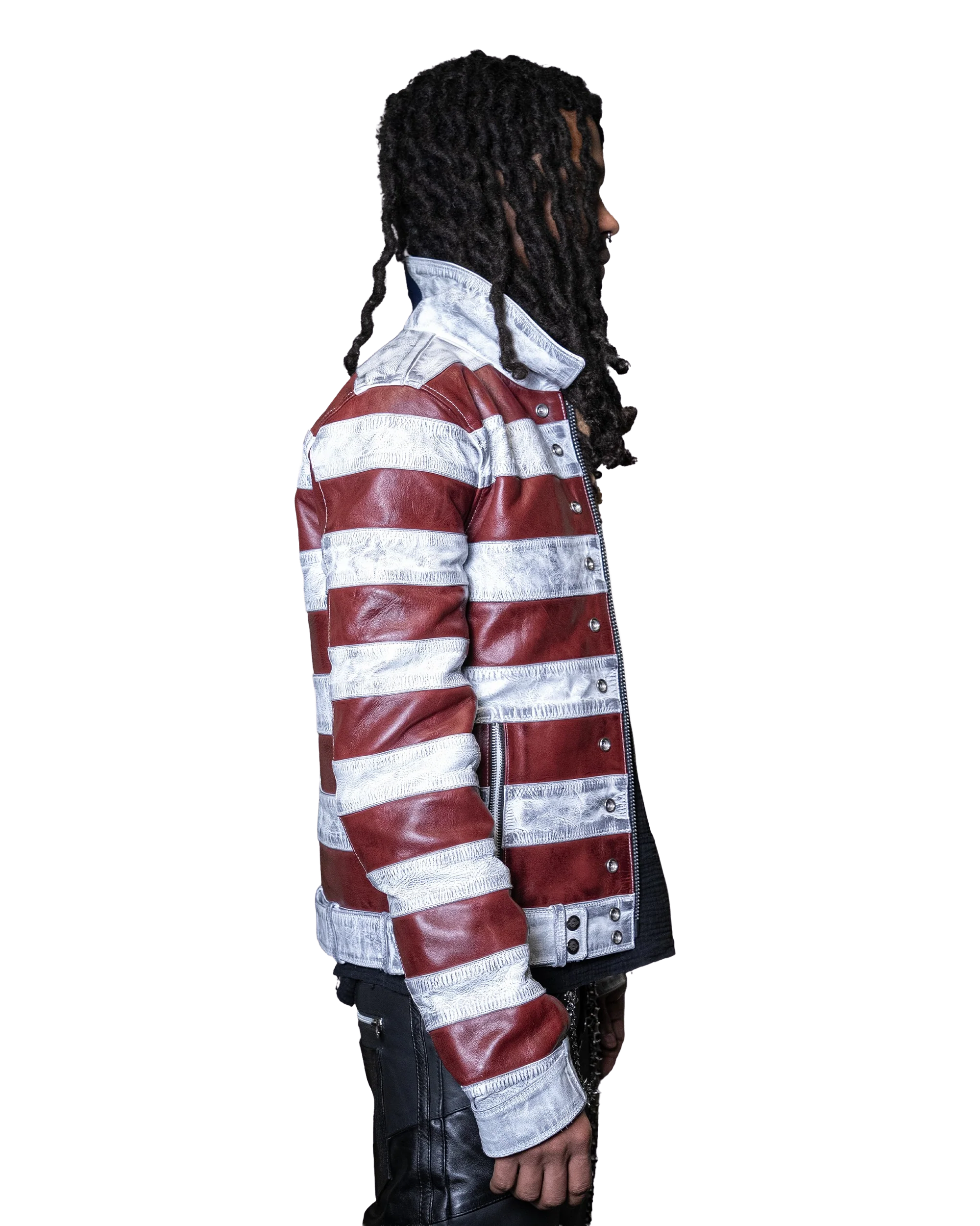 AMERIKA LEATHER MOTO JACKET