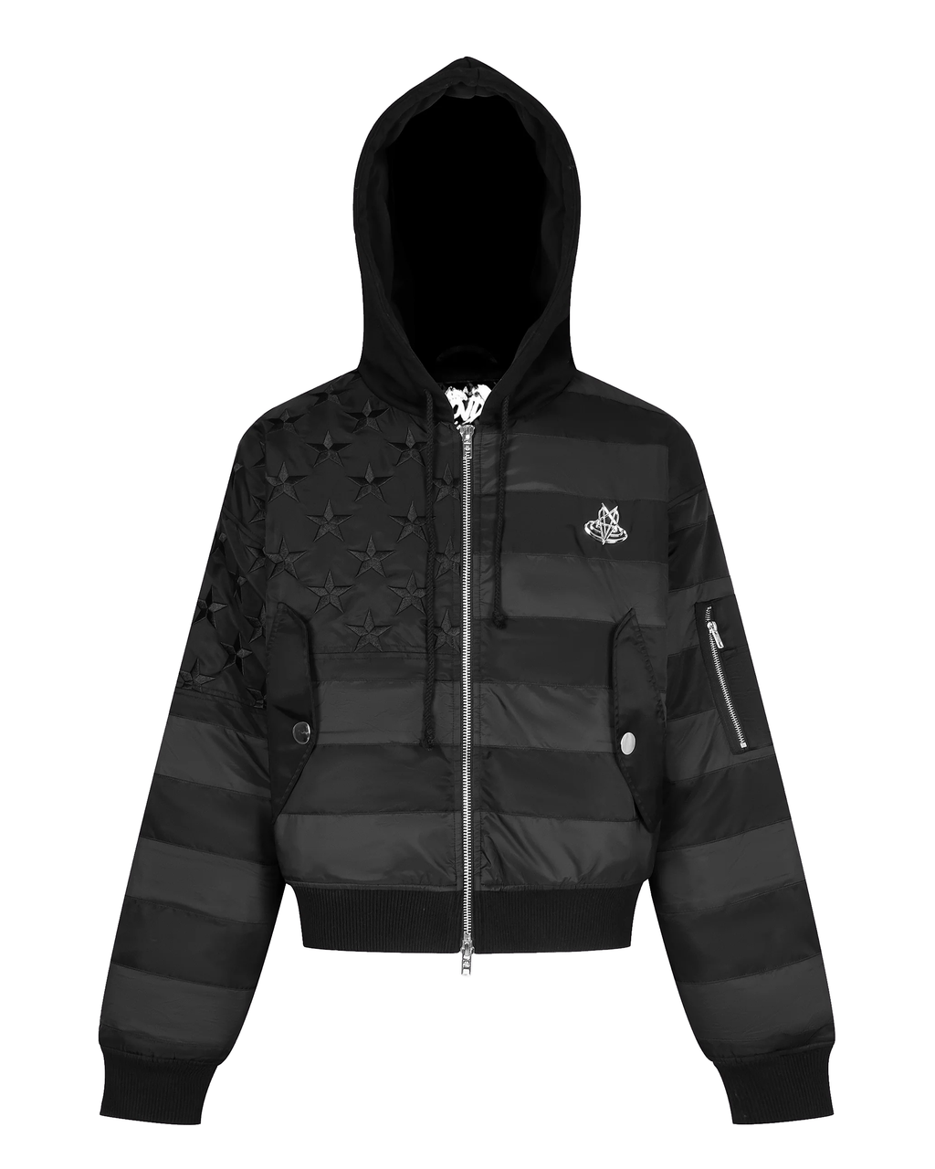 "BLKAMERIKA" NYLON BOMBER