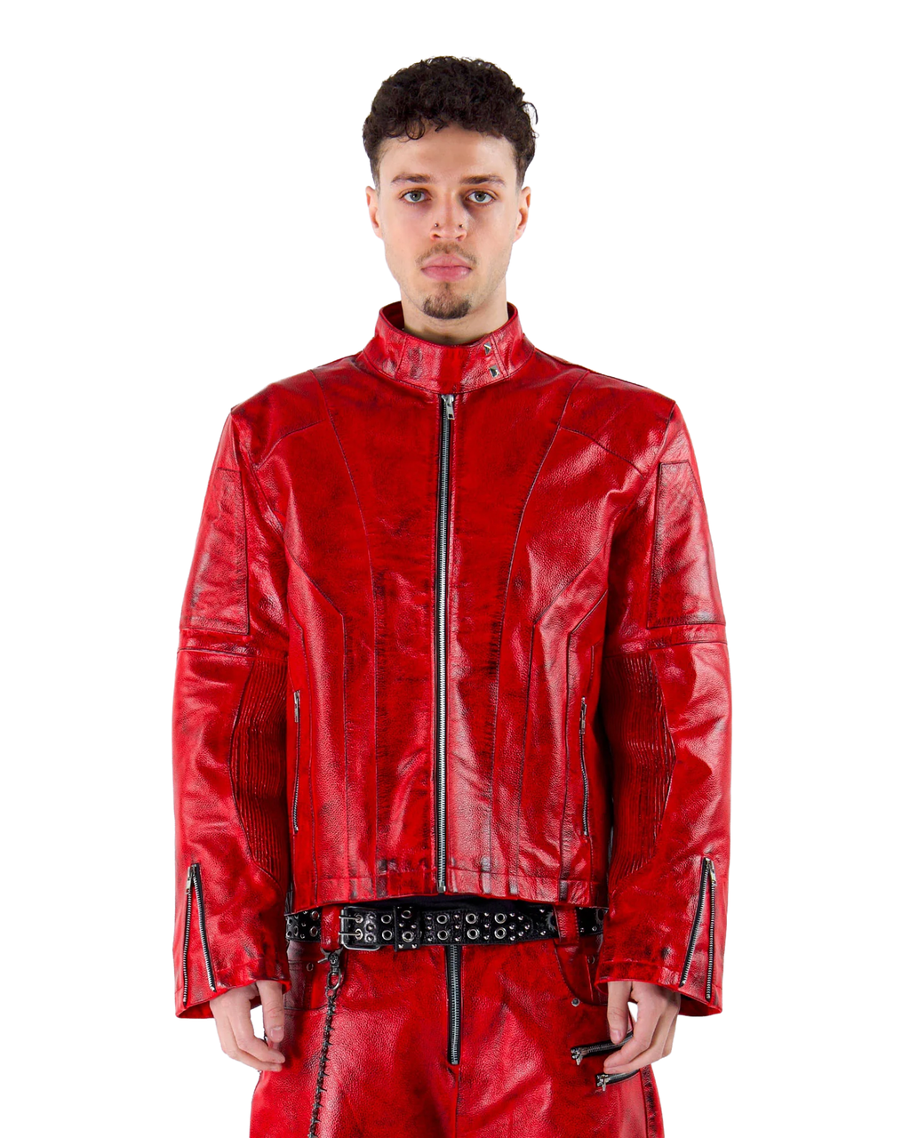 "BLOODSPORT" LEATHER JACKET