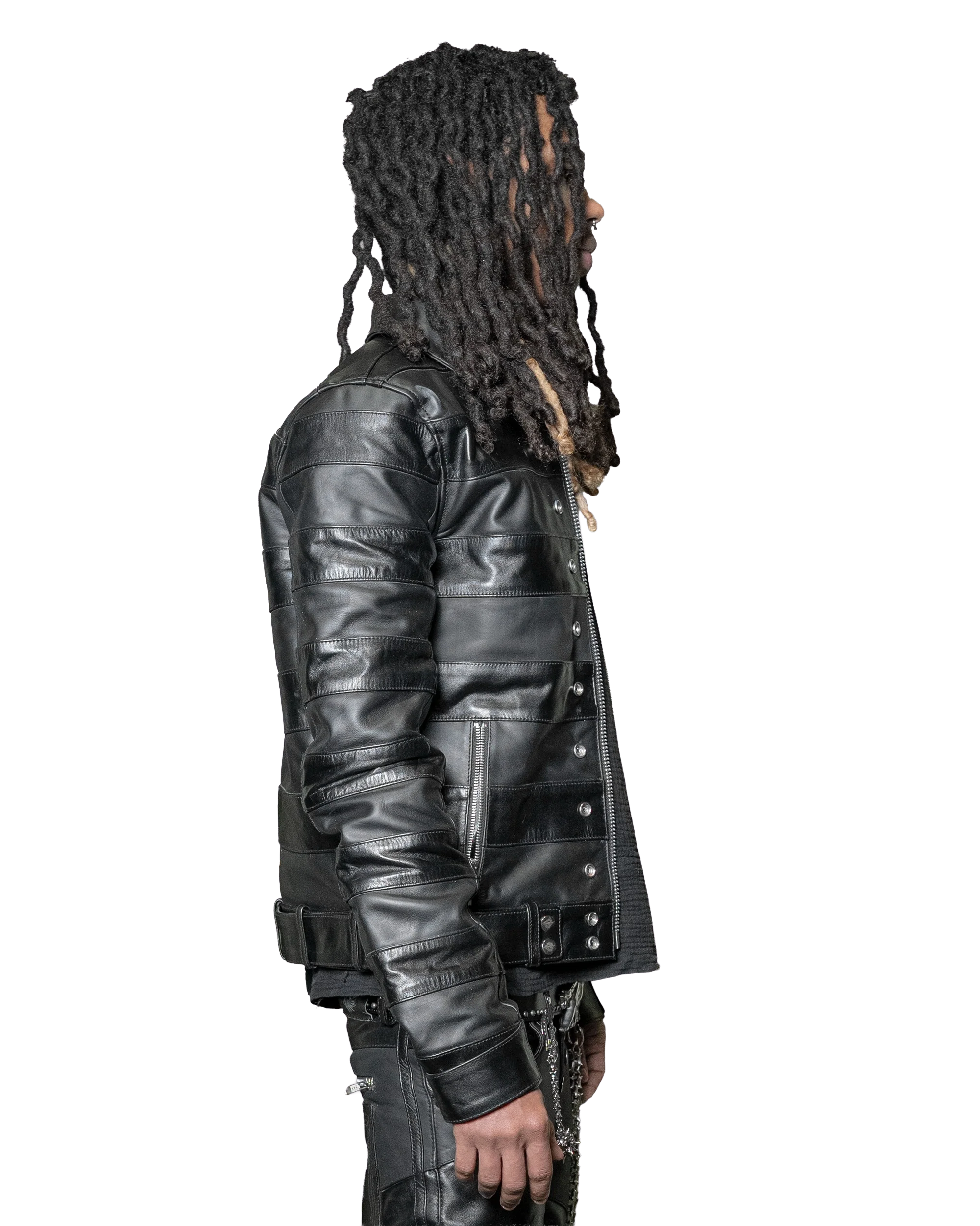 BLKAMERIKA LEATHER MOTO JACKET